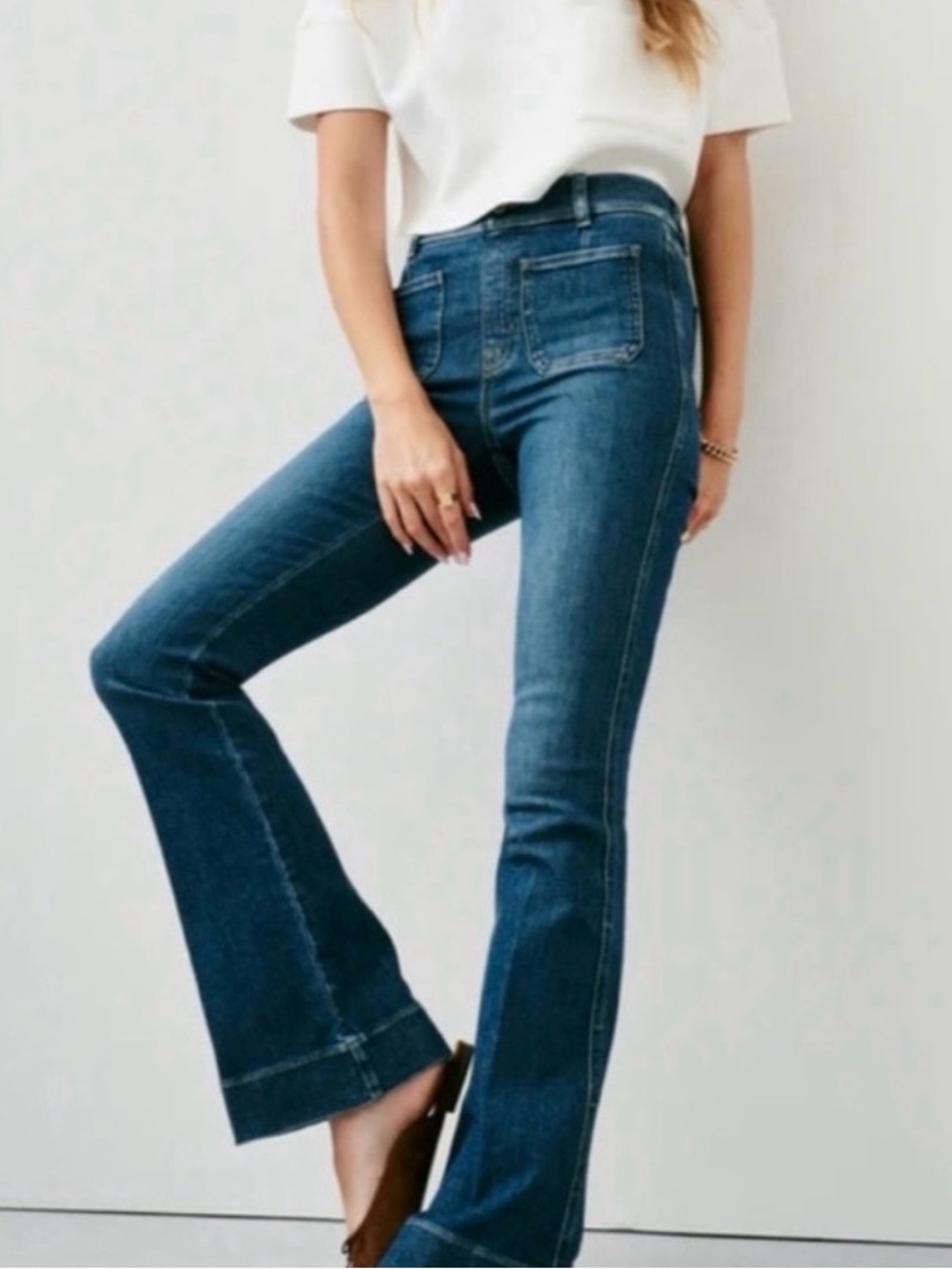 Spanx SpanxShape Patchpocket Flare Jeans  - Women